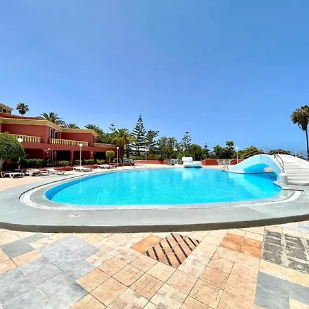Nice apartment,terrace ocean view,Wifi, Tenerife South Lägenhet
