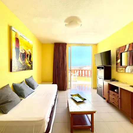 Nice Apartment,Terrace, View, Pool In Tenerife South