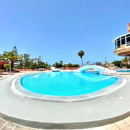 Nice Apartment,Terrace, View, Pool In Tenerife South Apartment