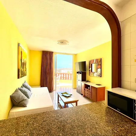 Nice Apartment,Terrace, View, Pool In Tenerife South Apartment